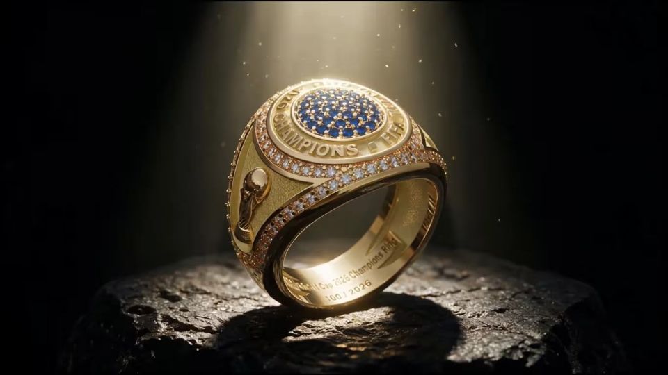 Los campeones del Mundial 2026 recibirán anillos al estilo de la NFL por primera vez en la historia; aficionados podrán comprar 1996 piezas
